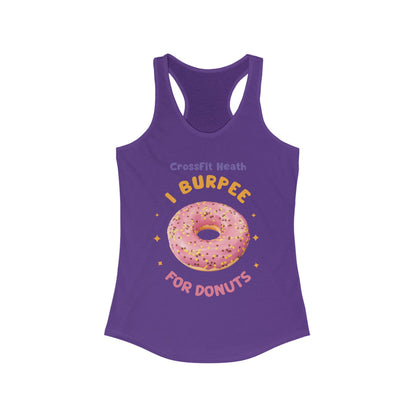 Burpees for Donuts Women's Tank