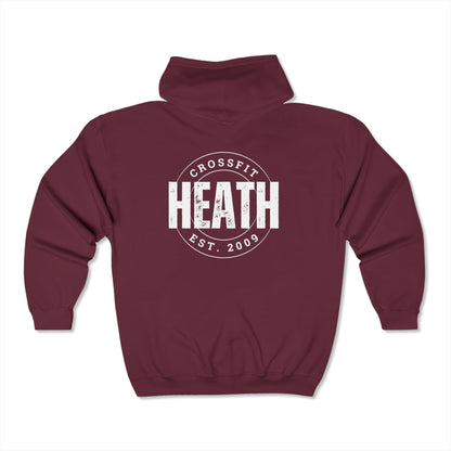 Heath Full Zip Hooded Sweatshirt