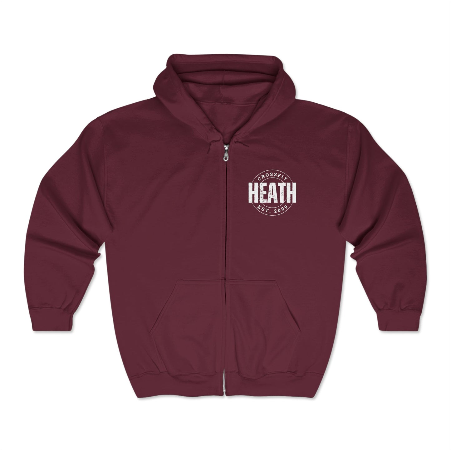 Heath Full Zip Hooded Sweatshirt