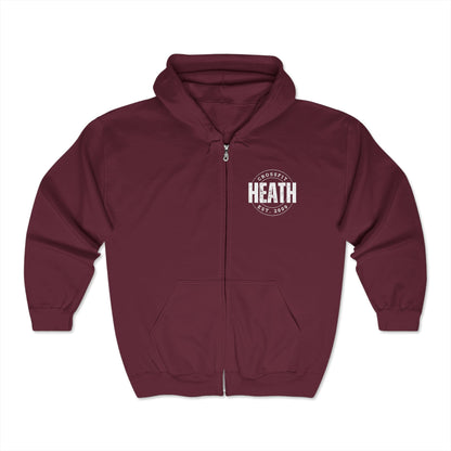 Heath Full Zip Hooded Sweatshirt