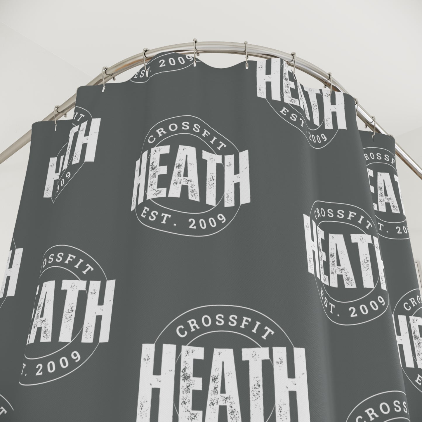 Copy of CrossFit Logo Shower Curtain - Stylish & Functional Bathroom Decor for Fitness Enthusiasts